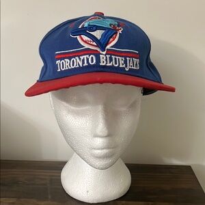 New Era vintage TORONTO BLUE JAYS Canada Maple Leaf Hat Cap Mens One Size